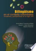 libro Bilingüismo En El Contexto Colombiano.